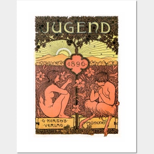 Jugend Cover, 1896 Posters and Art